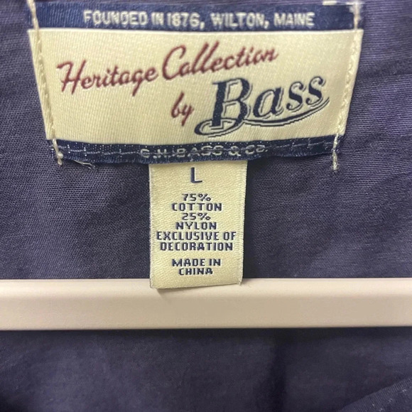 Heritage collection by Bass woman’s zip up light weight jacket size L - Picture 7 of 7